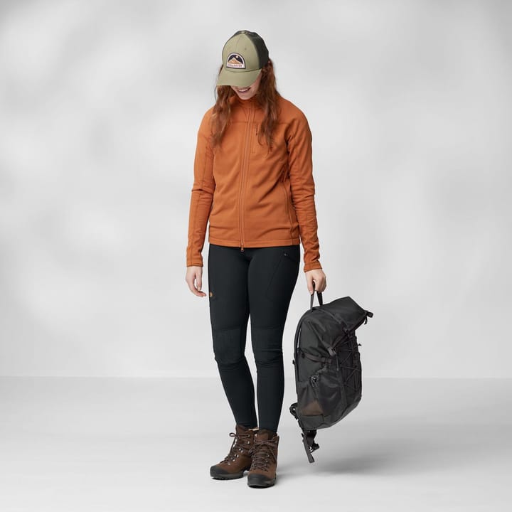 Fjällräven Women's Abisko Lite Fleece Jacket Black Fjällräven