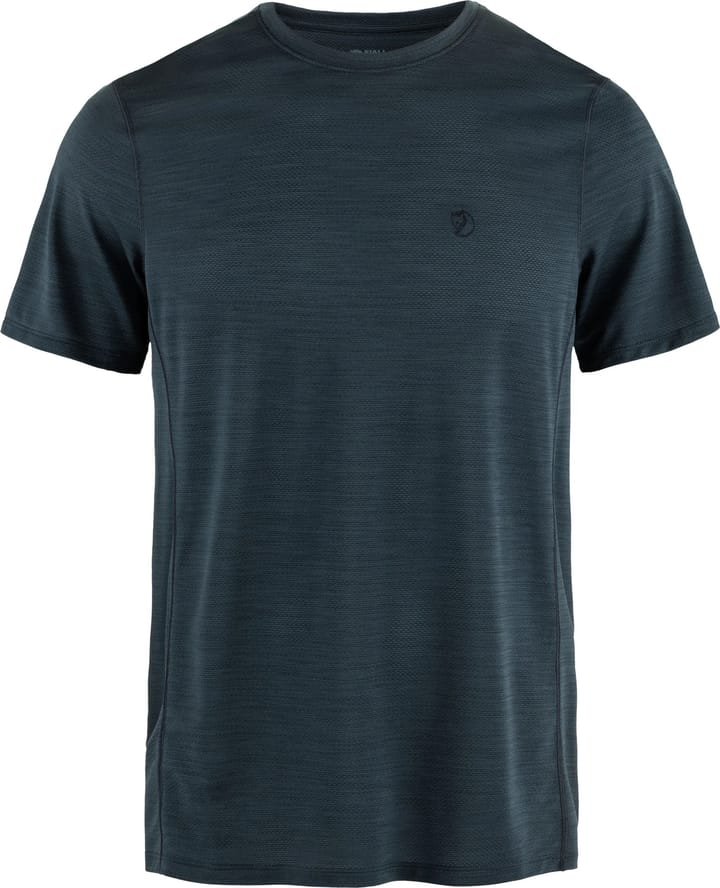 Fjällräven Men's Abisko Lite Short Sleeve Dark Navy Fjällräven