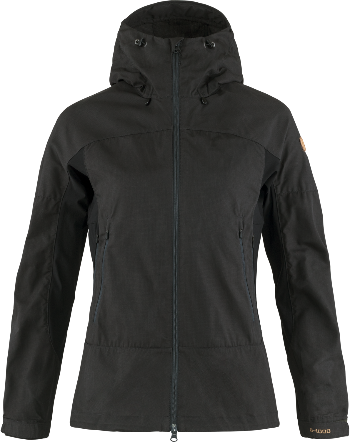 Fjällräven Women's Abisko Lite Trekking Jacket Dark Grey/Black
