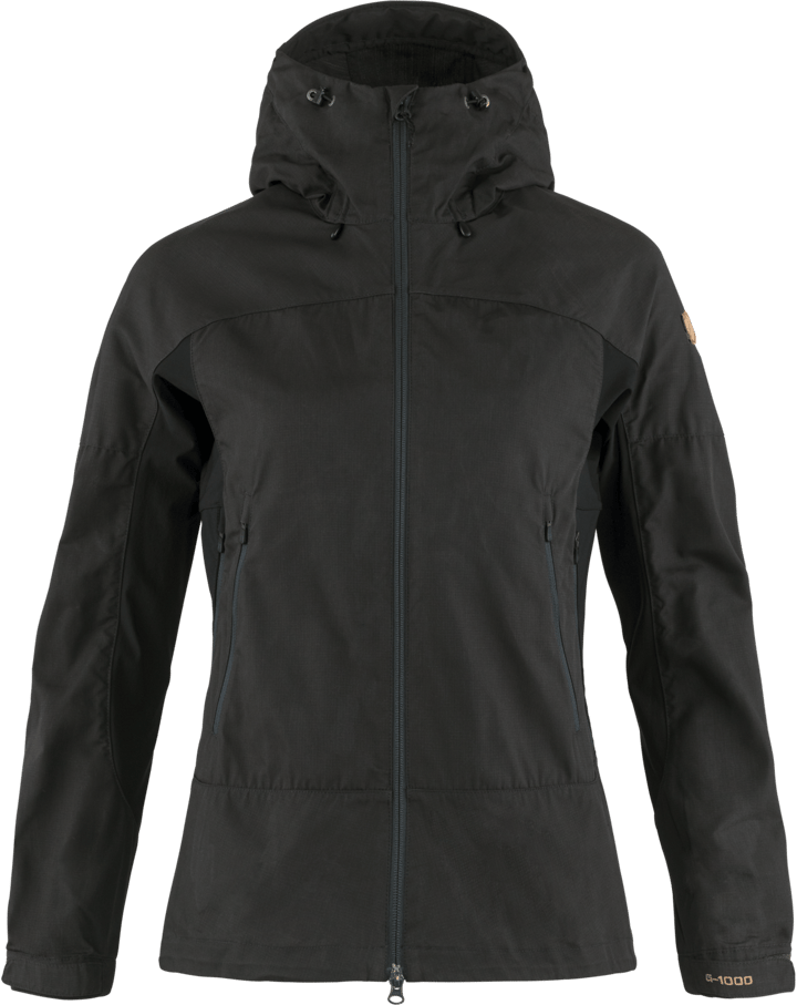 Fjällräven Women's Abisko Lite Trekking Jacket Dark Grey/Black Fjällräven