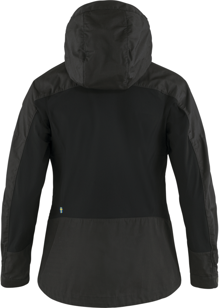 Fjällräven Women's Abisko Lite Trekking Jacket Dark Grey/Black Fjällräven