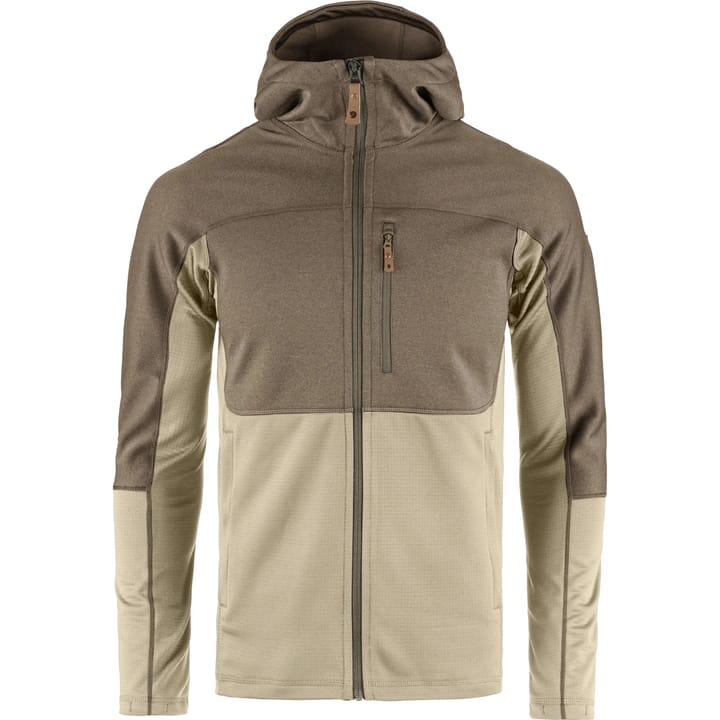 Fjällräven Men's Abisko Trail Fleece Fossil-suede Brown Fjällräven