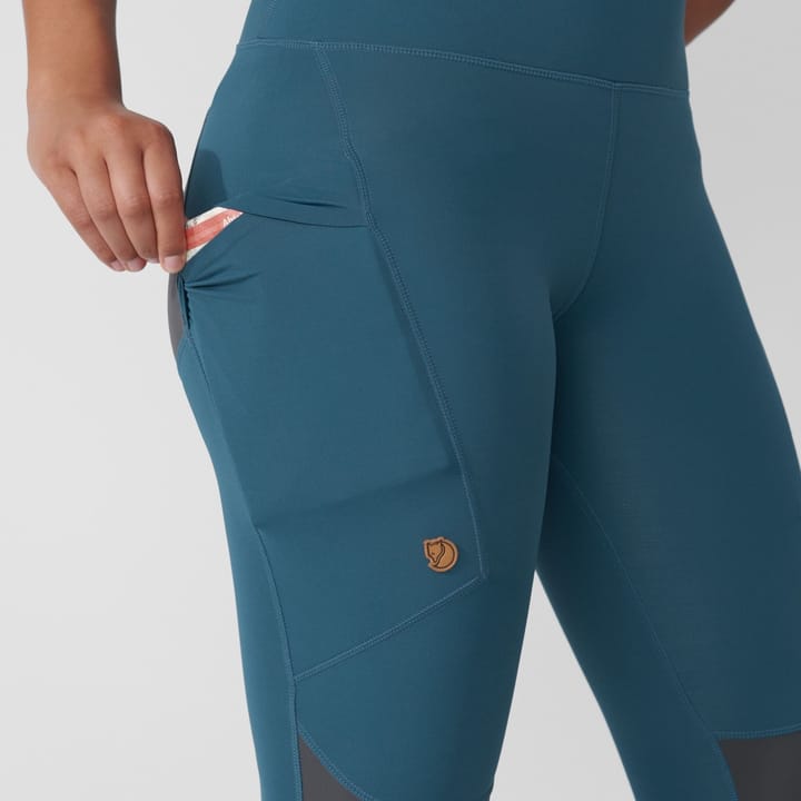 Fjällräven Abisko Trekking Tights Pro W Indigo Blue-Iron Grey Fjällräven