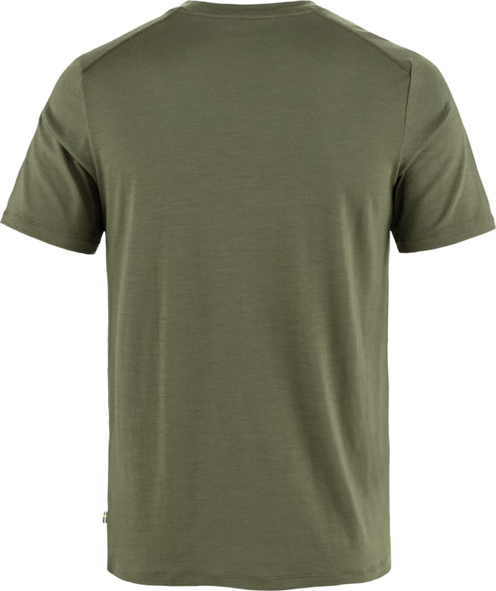 Fjällräven Men's Abisko Wool Classic SS Laurel Green Fjällräven