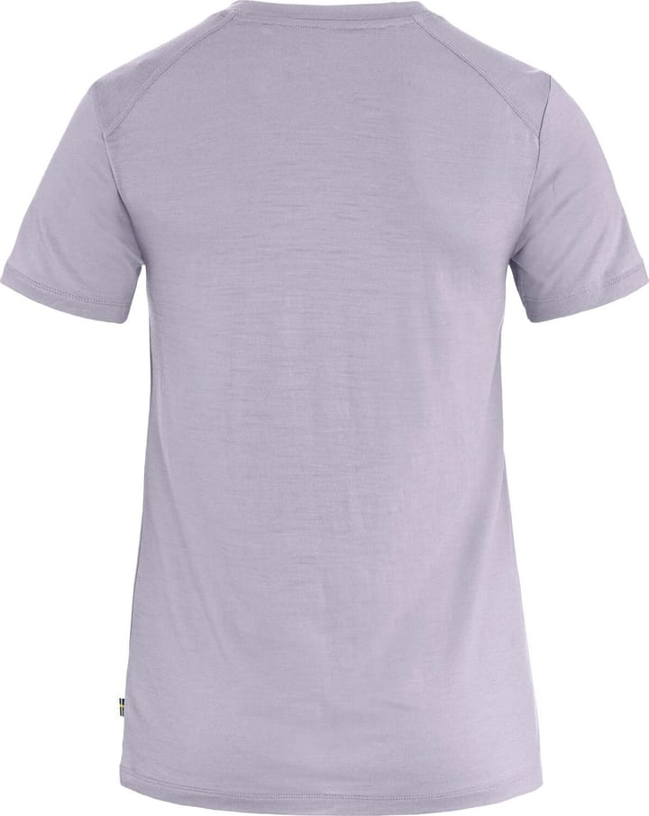Fjällräven Women's Abisko Wool Fox SS Lavender Mist- Dark Navy Fjällräven