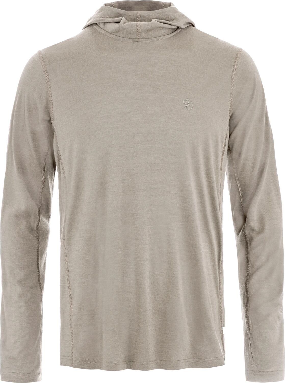 Fjällräven Men's Abisko Wool Hoodie Light Fossil