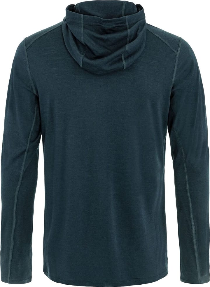 Fjällräven Men's Abisko Wool Hoodie Dark Navy Fjällräven