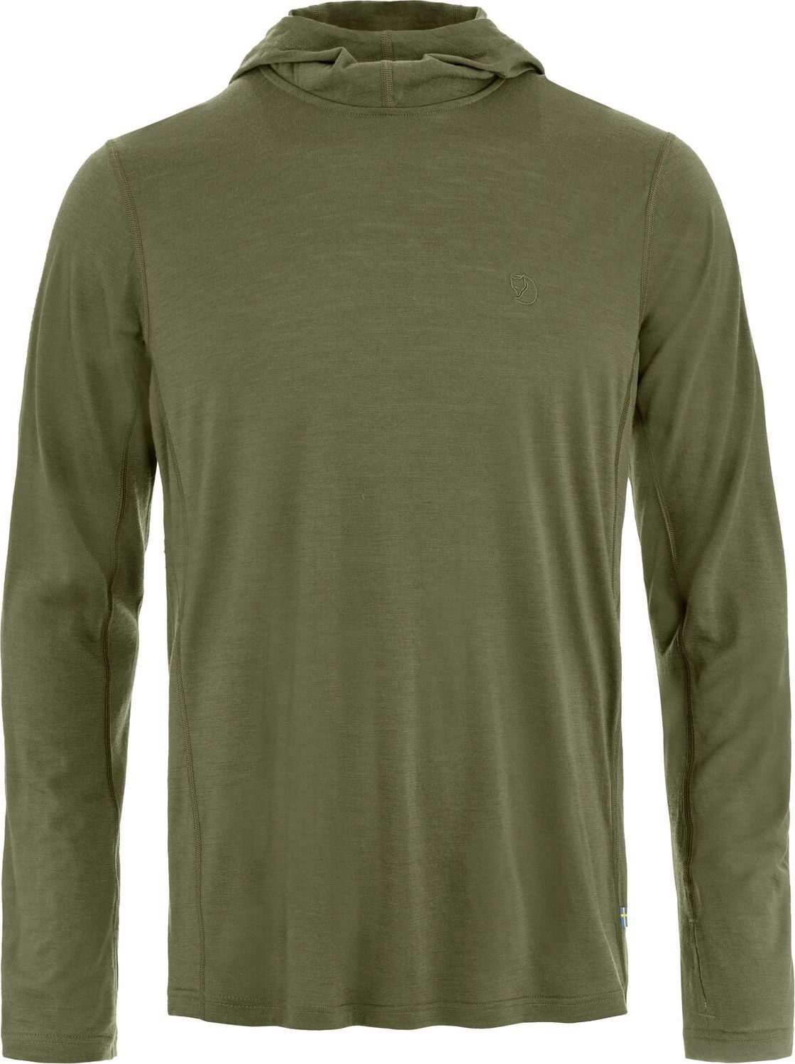 Fjällräven Men's Abisko Wool Hoodie Laurel