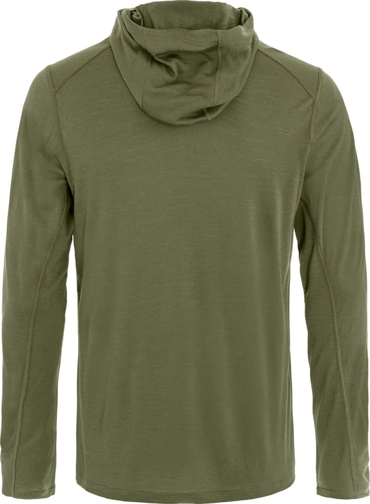 Fjällräven Men's Abisko Wool Hoodie Laurel Green Fjällräven