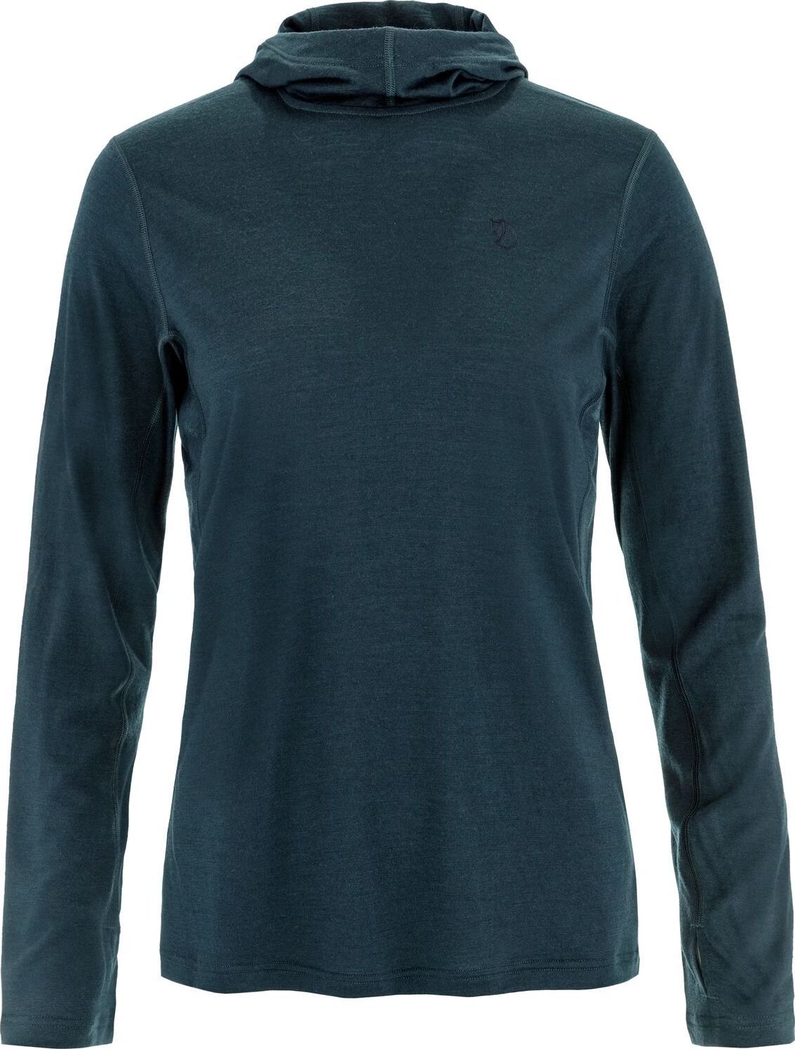 Fjällräven Women's Abisko Wool Hoodie Dark Navy