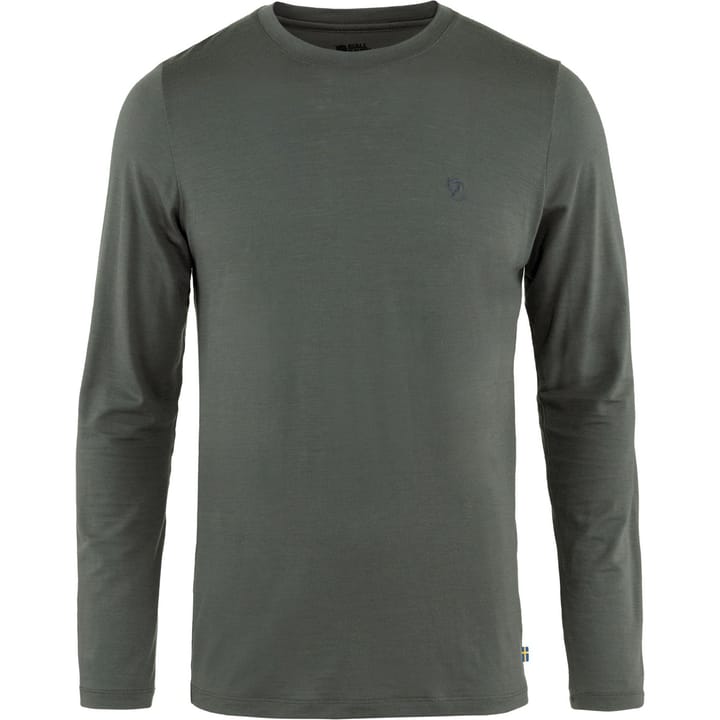 Fjällräven Men's Abisko Wool Long Sleeve Basalt Fjällräven