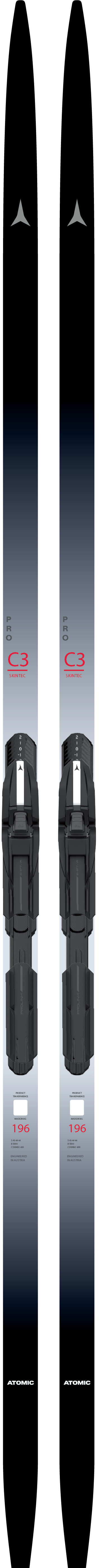 Atomic Pro C3 Skintec Medium + Shift CL Black/Grey/Red