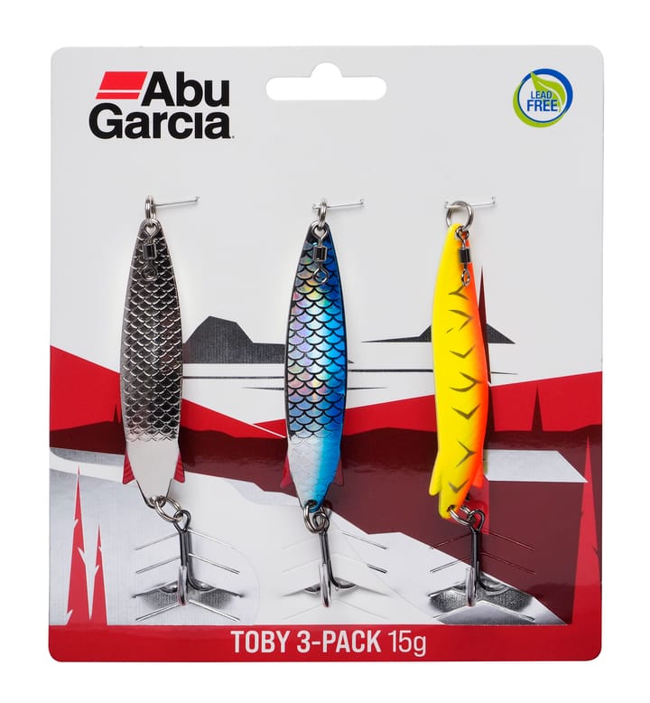 Abu Garcia Toby 3-Pack 18.0gr Lf Abu Garcia