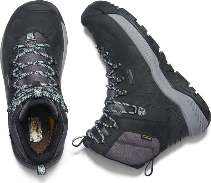 Keen Women's Revel IV Polar Waterproof Boot Black/Harbor Gray Keen