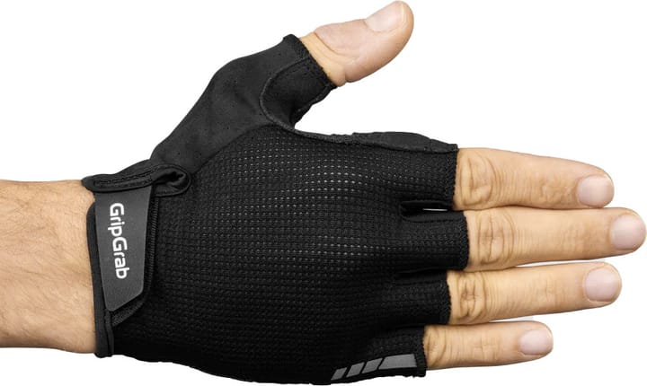 Gripgrab Explr Padded Short Finger Summer Gloves Black Gripgrab