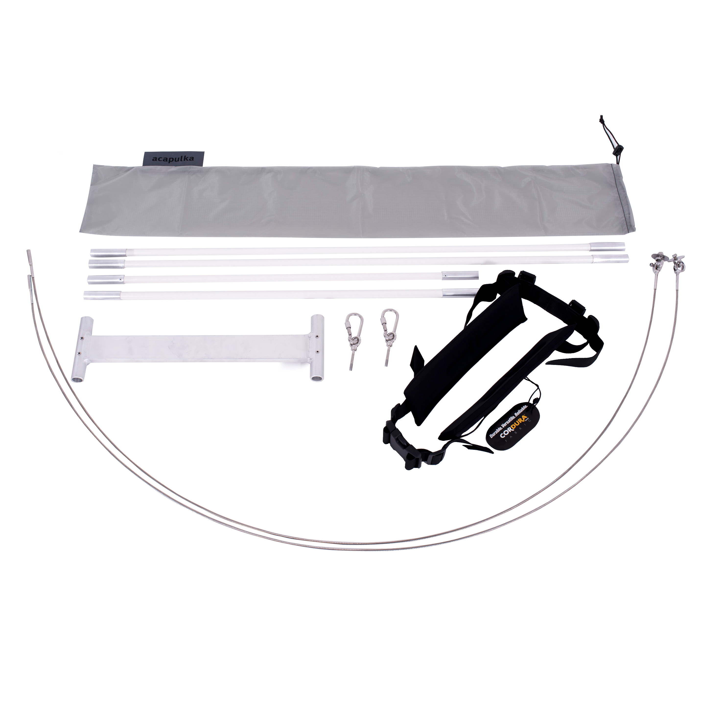 Acapulka Glideboard Set White Övrig utrustning ONESIZE