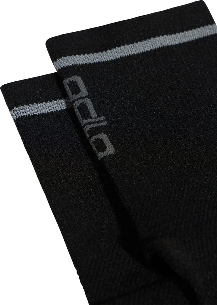 Odlo Odlo Socks Micro Crew Ceramicool Reflective Socks  Black Odlo