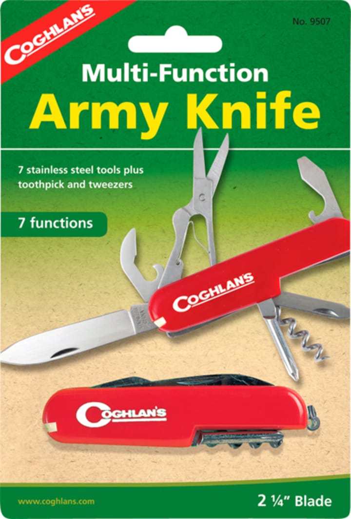 Coghlan's Army Knife (7 Function) Nocolour Coghlan's Coghlan's Army Knife (7 Function) Nocolour Coghlan's