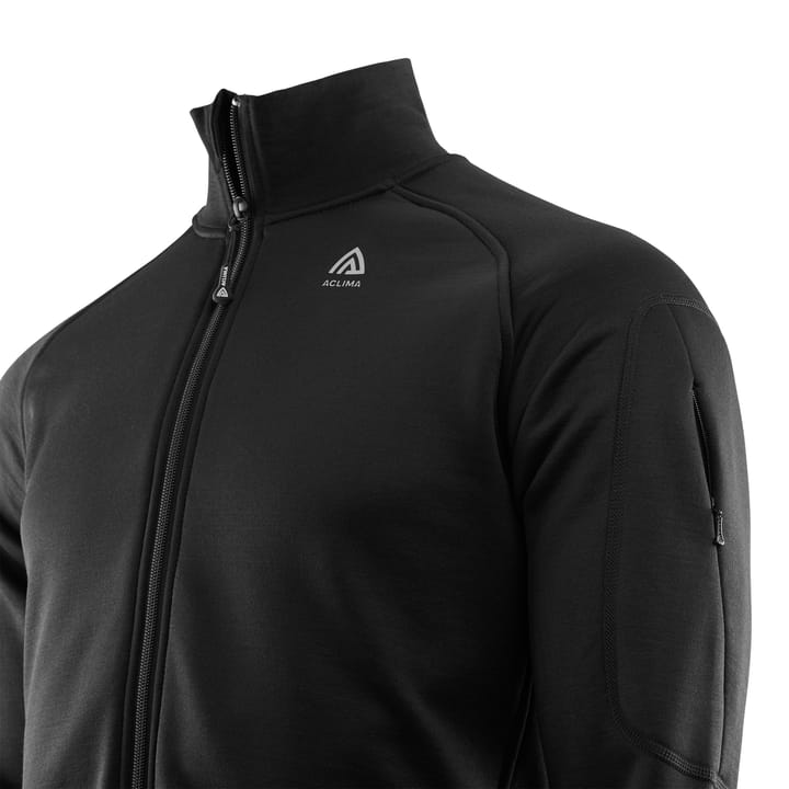 WoolShell Sport Jacket Man Jet Black Aclima