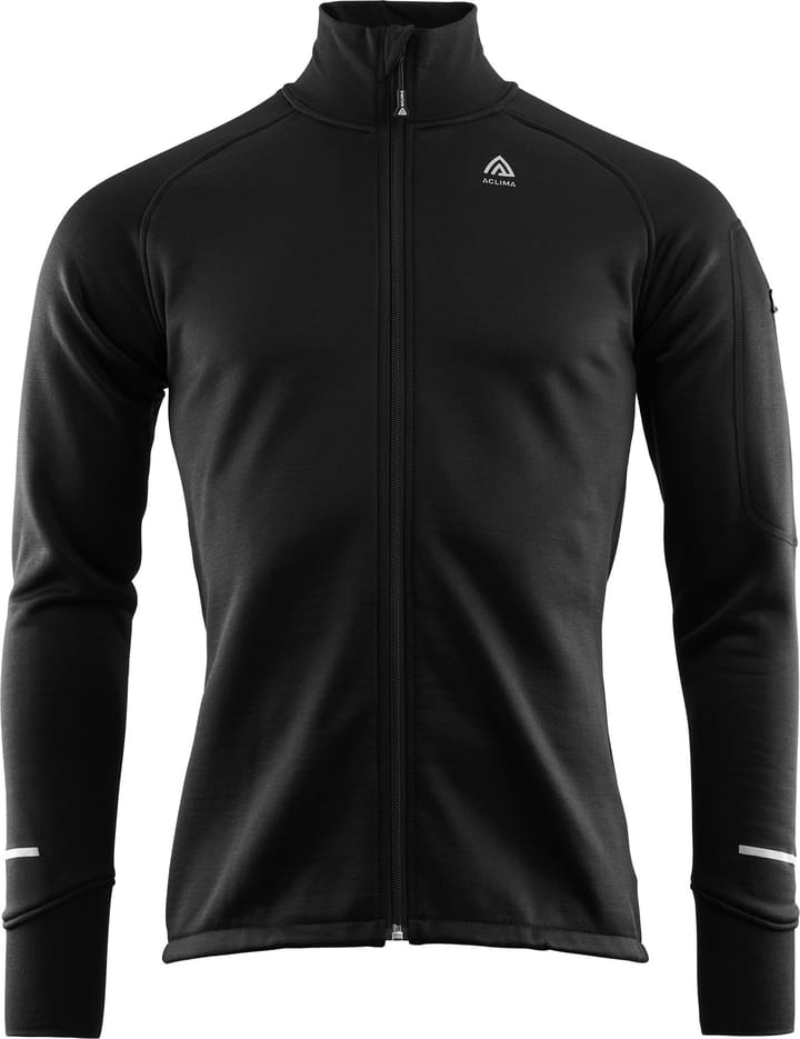 WoolShell Sport Jacket Man Jet Black Aclima