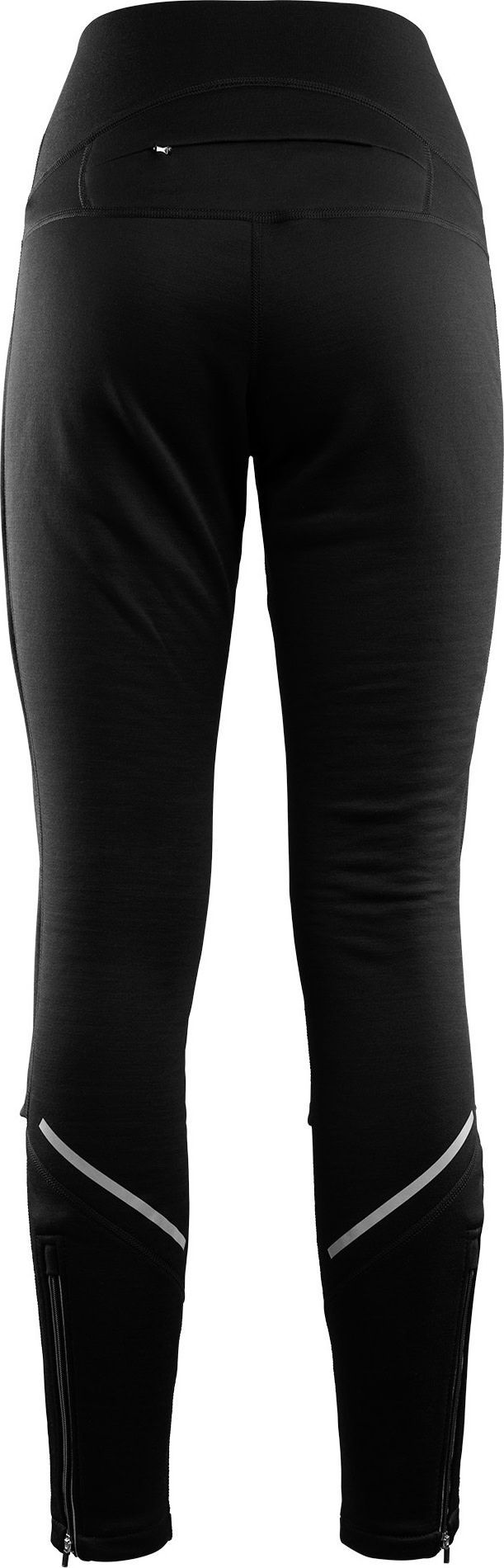 Women's WoolShell Sport Tights Jet Black Aclima