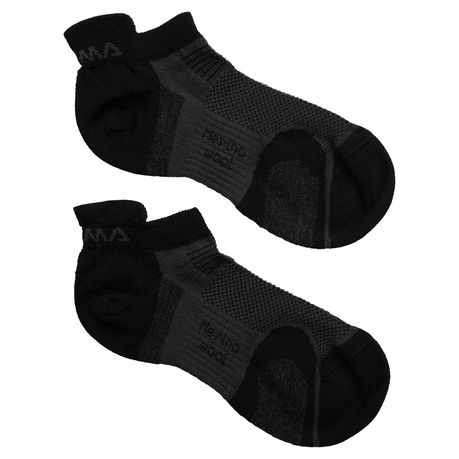 Ankle Socks 2-Pack Jet Black