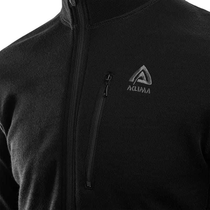 Aclima Men's DoubleWool Jacket Jet Black/Marengo Aclima