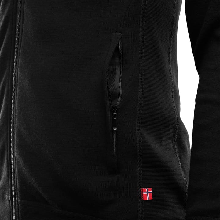 Aclima Men's DoubleWool Jacket Jet Black/Marengo Aclima