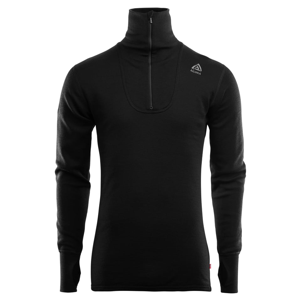 DoubleWool Polo with Zip Man