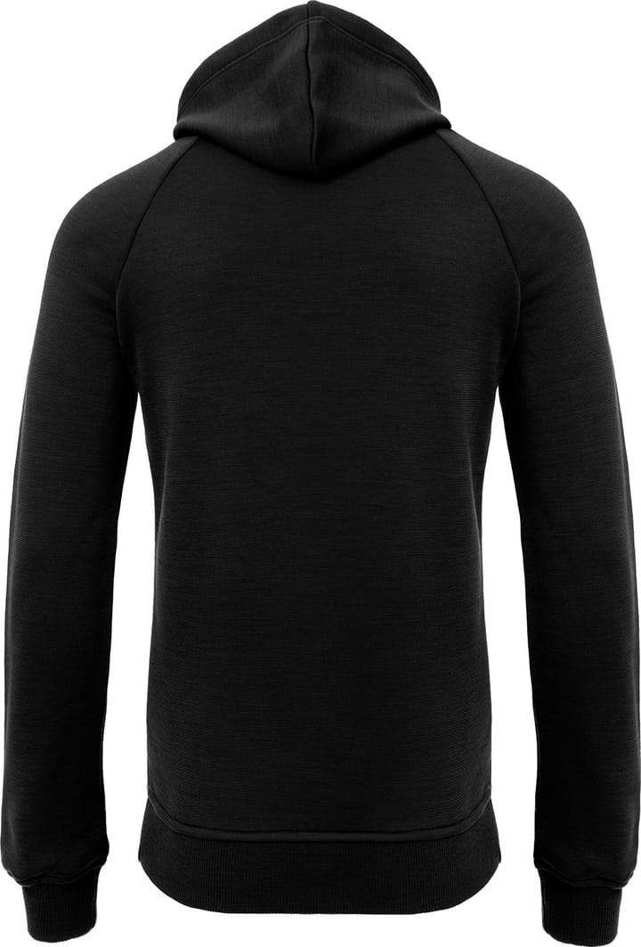 Men's FleeceWool V2 Hoodie Jet Black Aclima