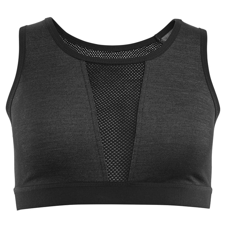 FlexWool Sports Top Woman Jet Black Aclima