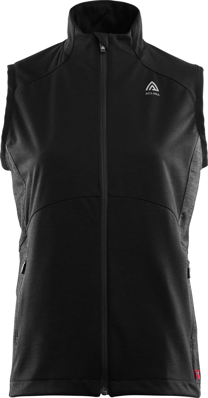 Aclima FlexWool Sports Vest Woman Jet Black Aclima