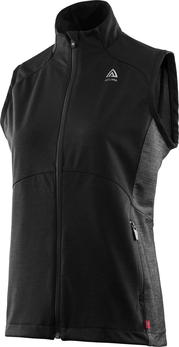 Aclima FlexWool Sports Vest Woman Jet Black Aclima