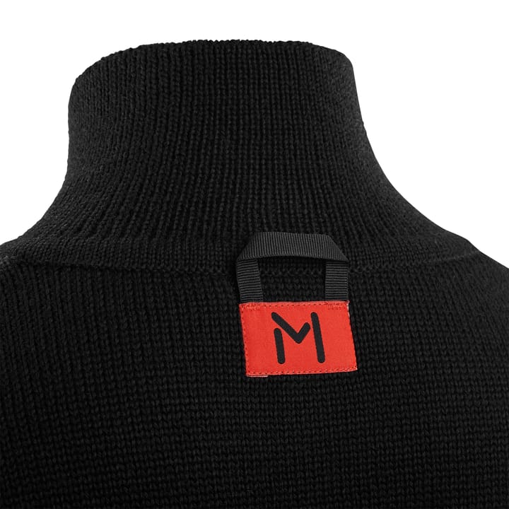 Lars Monsen Anárjohka Wool Pullover Jet Black Aclima