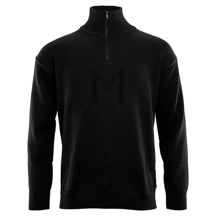 Lars Monsen Anárjohka Wool Pullover Jet Black Aclima