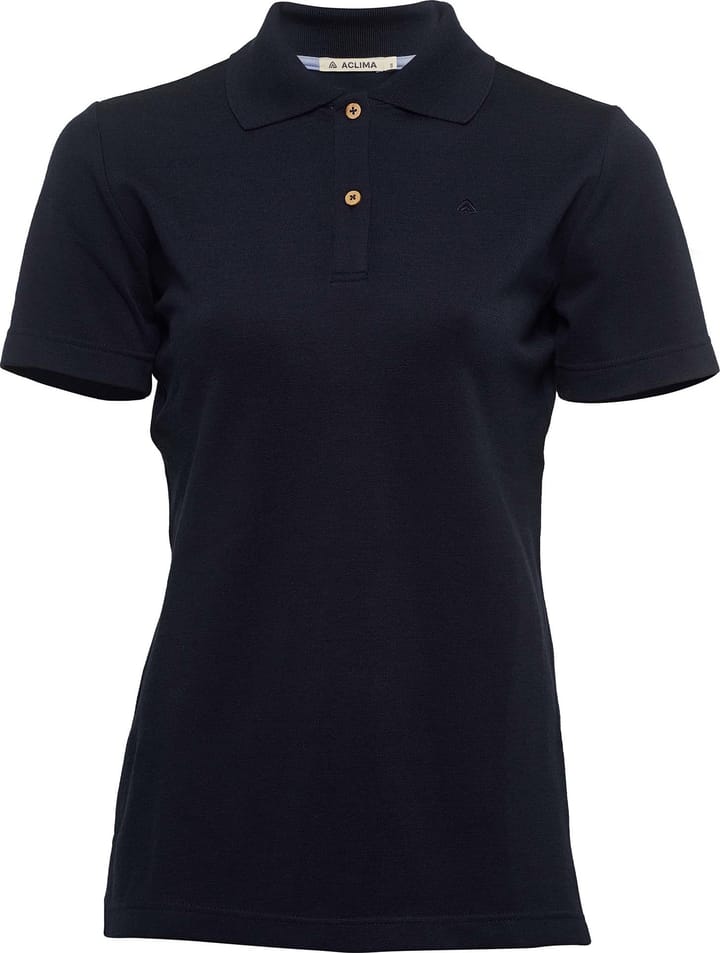 Aclima LeisureWool Pique Shirt Woman Navy Blazer Aclima