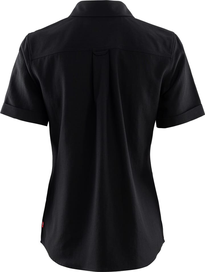 LeisureWool Short Sleeve Shirt Woman Jet Black Aclima