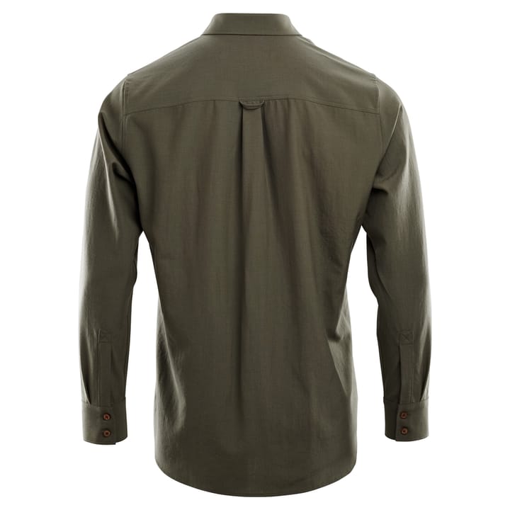 Aclima LeisureWool Woven Wool Shirt Man Ranger Green Aclima