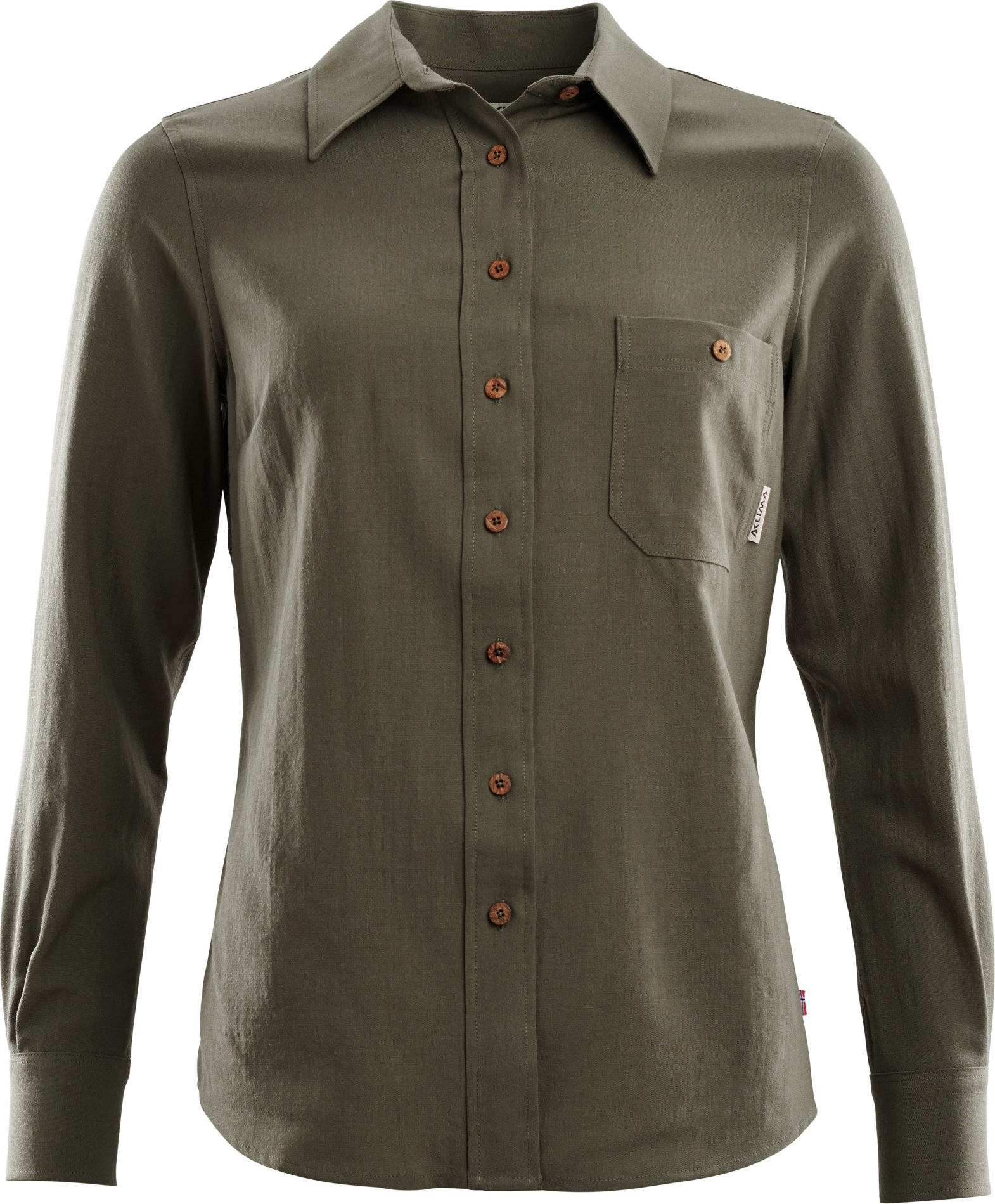 LeisureWool Woven Wool Shirt Woman