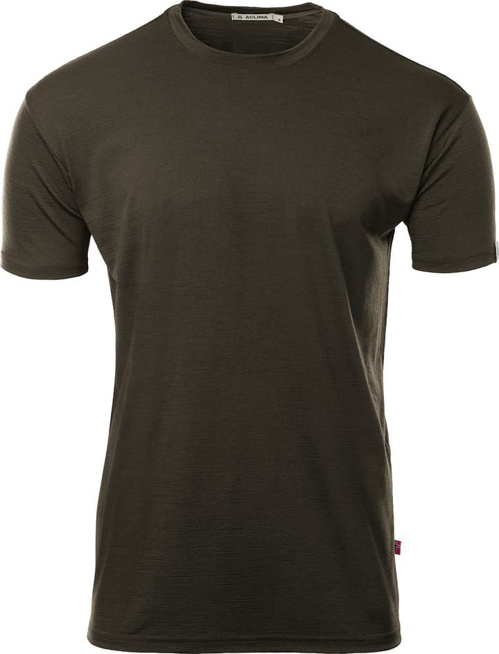 Aclima Men's LightWool 180 Classic Tee Tarmac Aclima