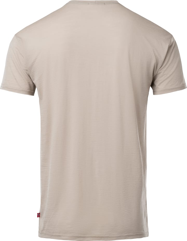 Aclima Men's LightWool 180 Classic Tee Simply Taupe Aclima