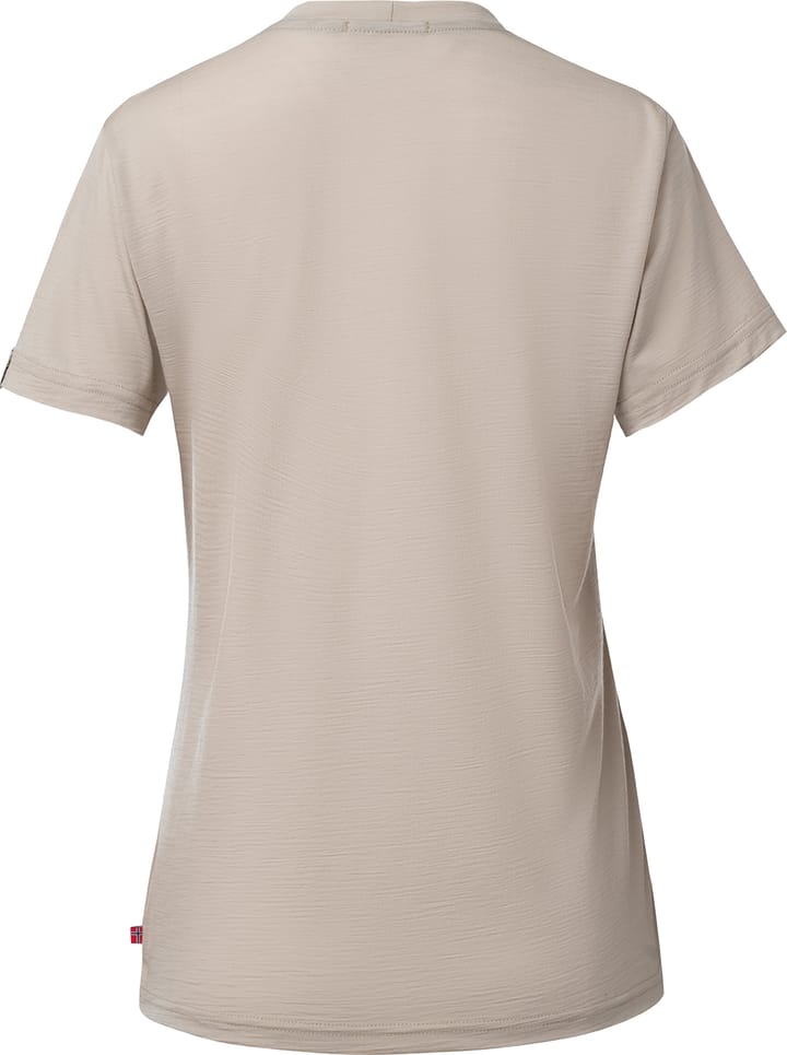 Aclima Women's LightWool 180 Classic Tee Simply Taupe Aclima