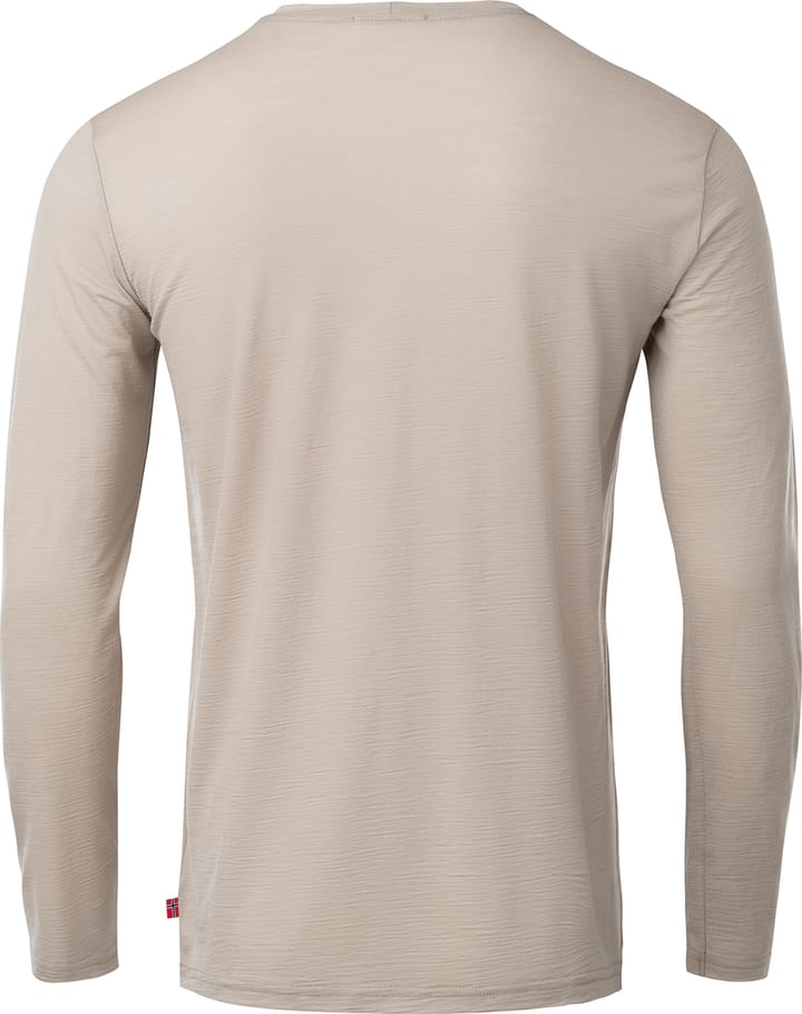 Aclima Men's LightWool 180 Crewneck Simply Taupe Aclima