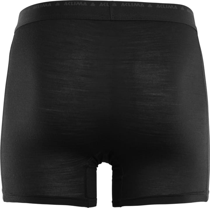 Aclima Men's LightWool 140 Boxer Jet Black Aclima