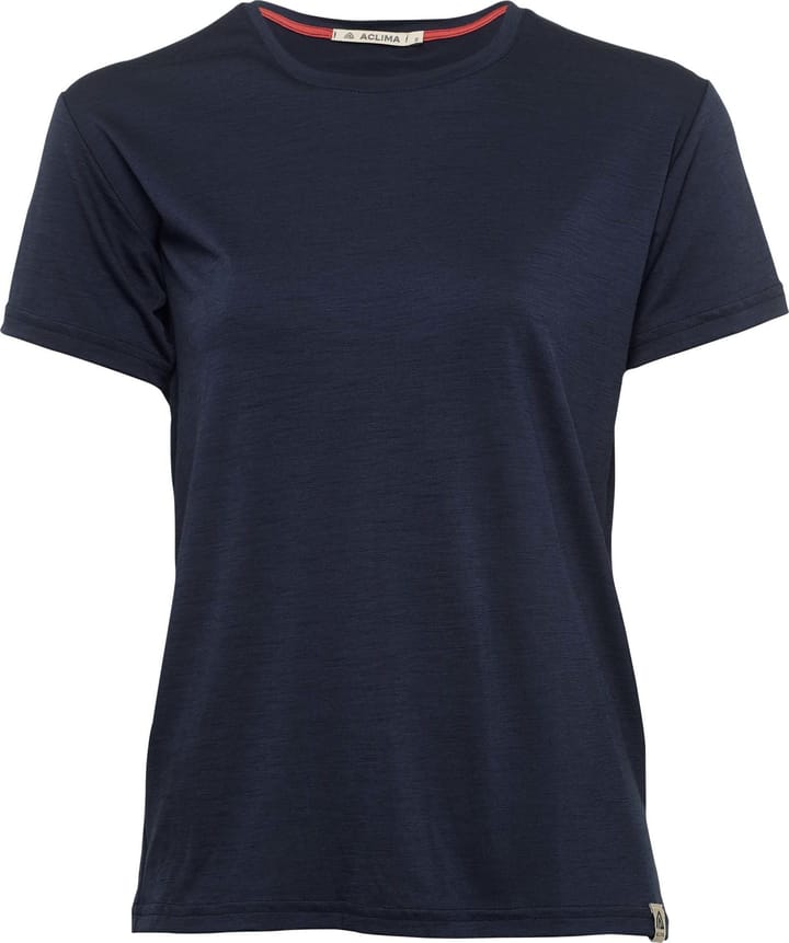Aclima Women's LightWool Classic Tee Navy Blazer Aclima Aclima Women's LightWool Classic Tee Navy Blazer Aclima