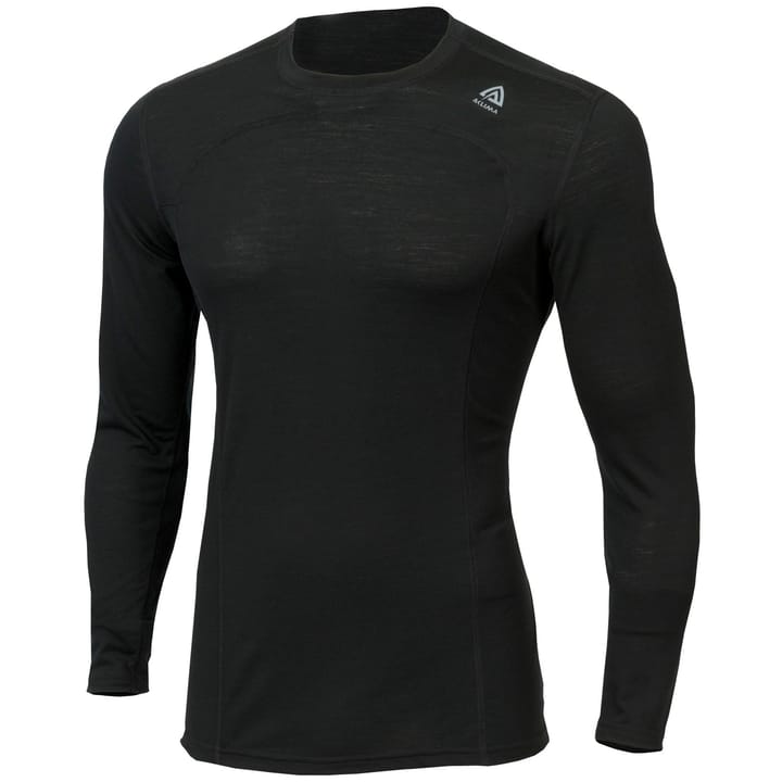 Aclima LightWool Crew Neck Men Jet Black Aclima
