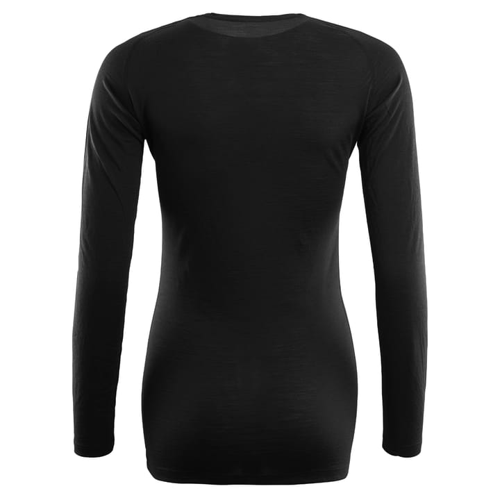 Aclima LightWool Crew Neck Women Jet Black Aclima