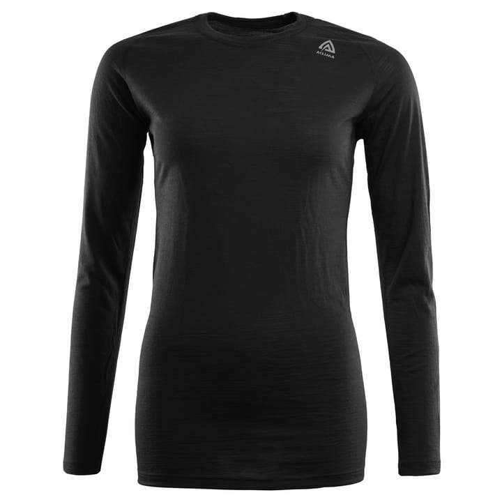 Aclima LightWool Crew Neck Women Jet Black Aclima