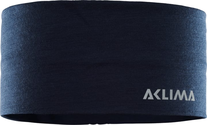 LightWool Headband Navy Blazer Aclima