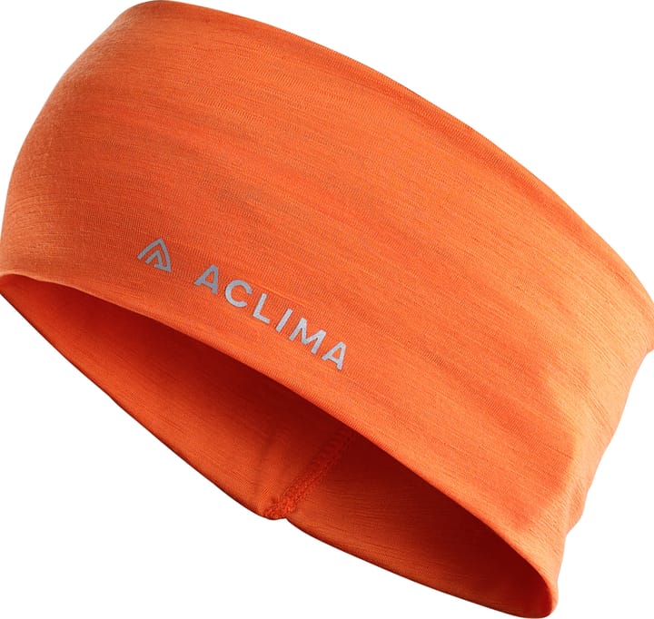 LightWool Headband Orange Tiger Aclima